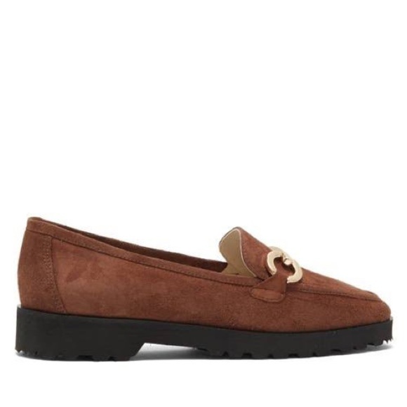 New Amalfi Rangoni Walk On Air Bit Loafers Brown Suede Sz 11.5 - Picture 2 of 14